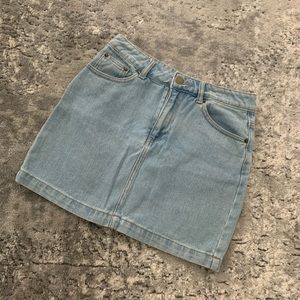 forever 21 jean skirt | size; M